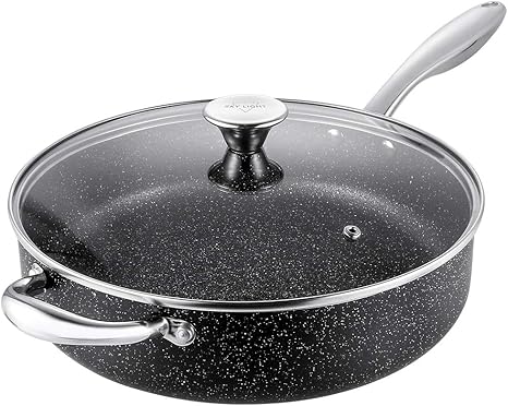 fryer pan with lid