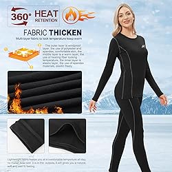MEETWEE Thermal Underwear for Women, Winter Warm