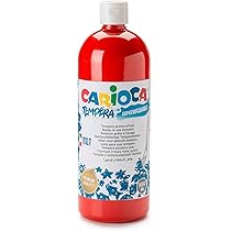 carioca tempera suluboya super yikanabilir kirmizi 1000 ml amazon com tr oyuncak