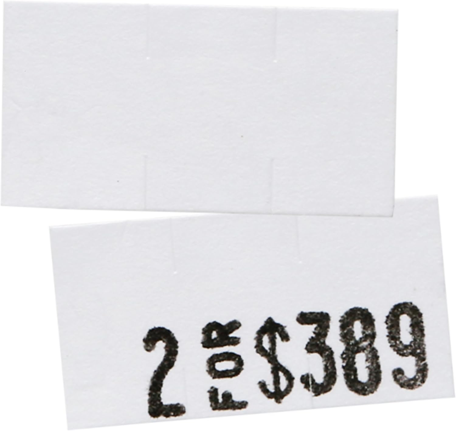White Pricing Labels for Monarch 1110 Price Gun – Sixteen Rolls, 17, 000 Pricemarking Labels – Bonus Ink Roll Included : Office Products