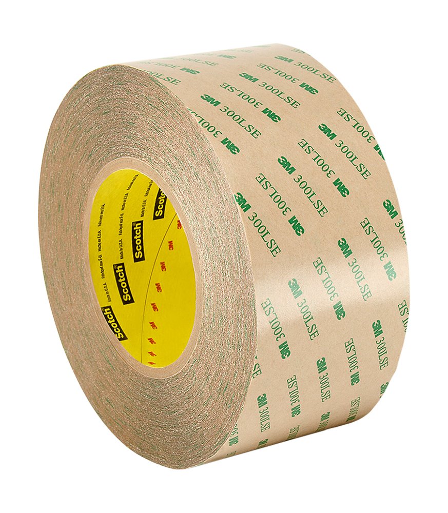 TapeCase 9472LE 3" x 60yd Adhesive Transfer Tape Converted from 3M 9472LE, 3" x 60 yd