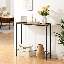 HOOBRO Narrow Console Table, 29.5" Entryway Small