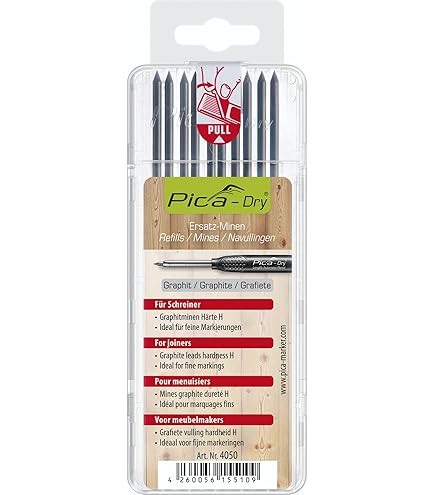 Lot De 24 Recharges De Crayons De Menuiserie Solides De 2,8 Mm Pour Crayons De Menuiserie, Traceur, Architecte, Dessin, Marquage (rouge