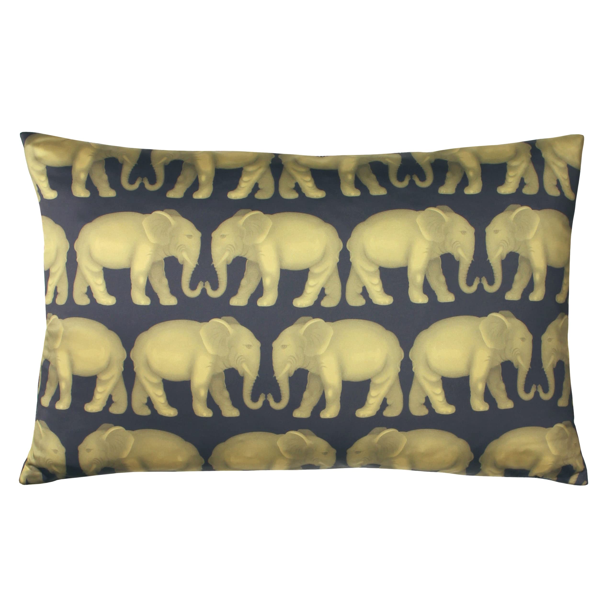 Paoletti Parade Cushion Cover, Navy, 40 x 60cm