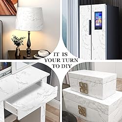 practicalWs Marble Paper Granite Gray/White Roll