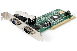 StarTech.com 2 Port PCI RS232 Serial Adapter Card with 16550 UART - Serial Adapter - PCI - RS-232 x 2 - PCI2S550