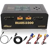 IMARS D300 Gens Ace Lipo Battery Charger G-Tech Series AC 300W DC 700W(350W*2) 16A Dual Channel Charger for 1s~6s Lipo Batter