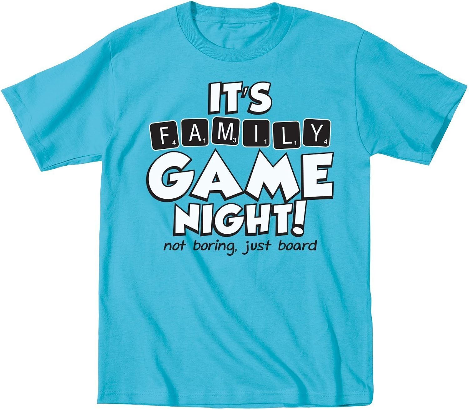 It's Family Game Night Fun Cute Board Games Youth TShirt