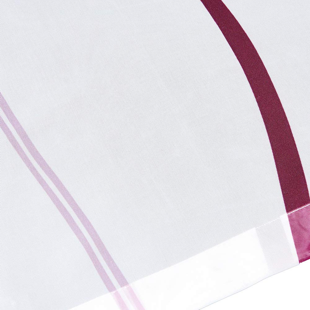 ChicSoleil Raffgardinen Raffrollo Vorhänge Gardine mit Streifen Muster