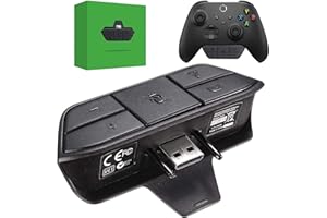 OLCLSS Headset Adapter for Xbox Controller, Mic Adapter for Xbox One/One S/X/Elite 1/ Elite2/ Series S/X Controller, Headphone Adapter for Xbox One Controller