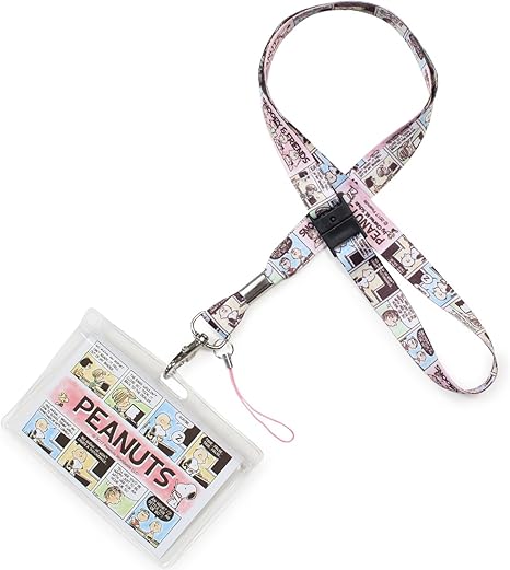 Amazon Co Jp スヌーピー ネックストラップ カードケース付き コミック ホーム キッチン