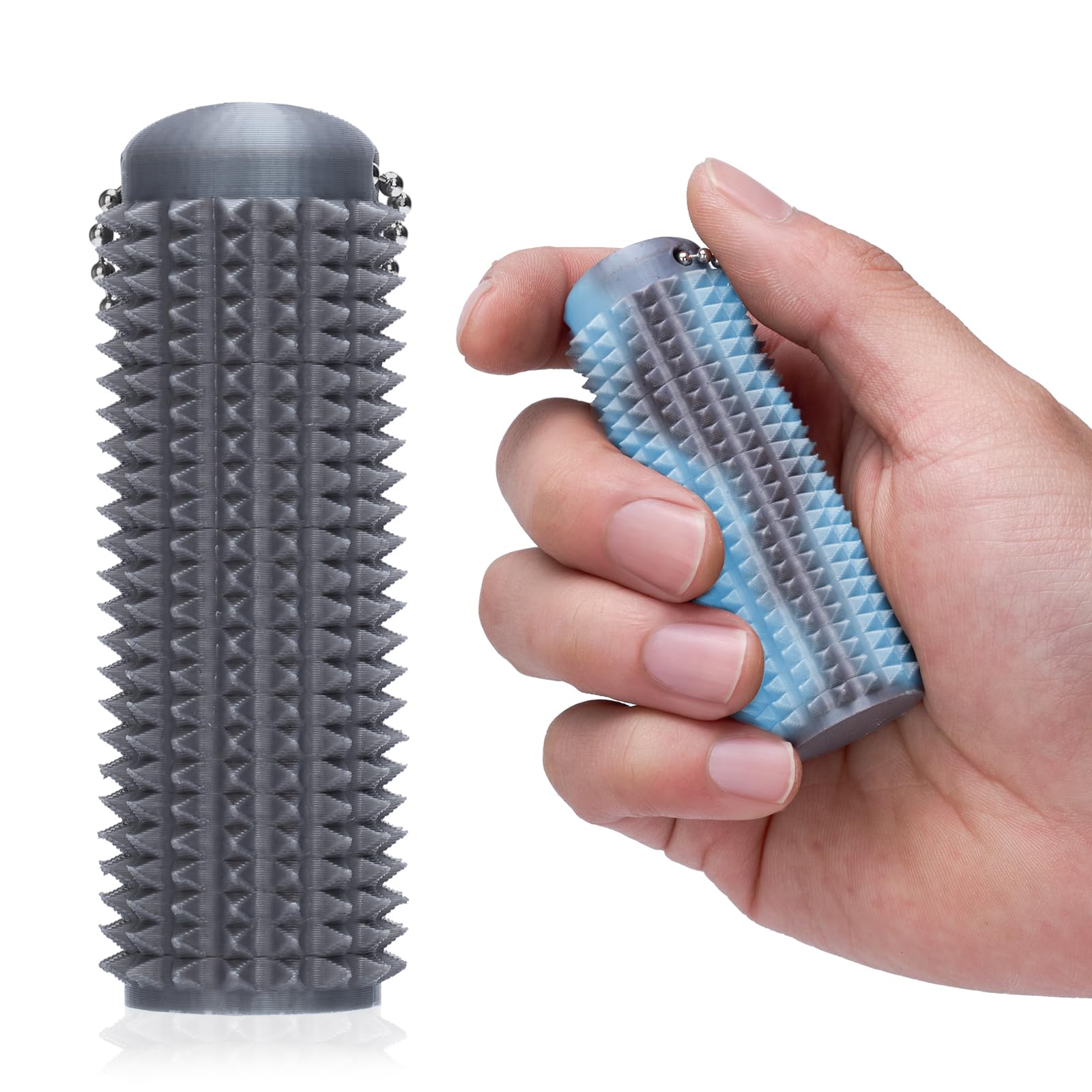 1PC Little Ouchies Fidget Keychain for Adults,Spiky