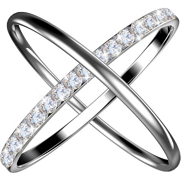 Stackable Rings Rubber Wedding Rings Amazon ThunderFit Womens