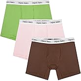 Organic Basics mens Easy 6" Cotton Boxer Brief Underwear