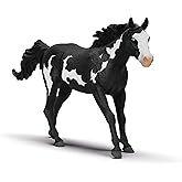 Schleich Horse Club - Paint Horse Gelding - 7" Hand-Painted Collectable, Realistic Toy Horse Figurine for Girls and Boys. Dur