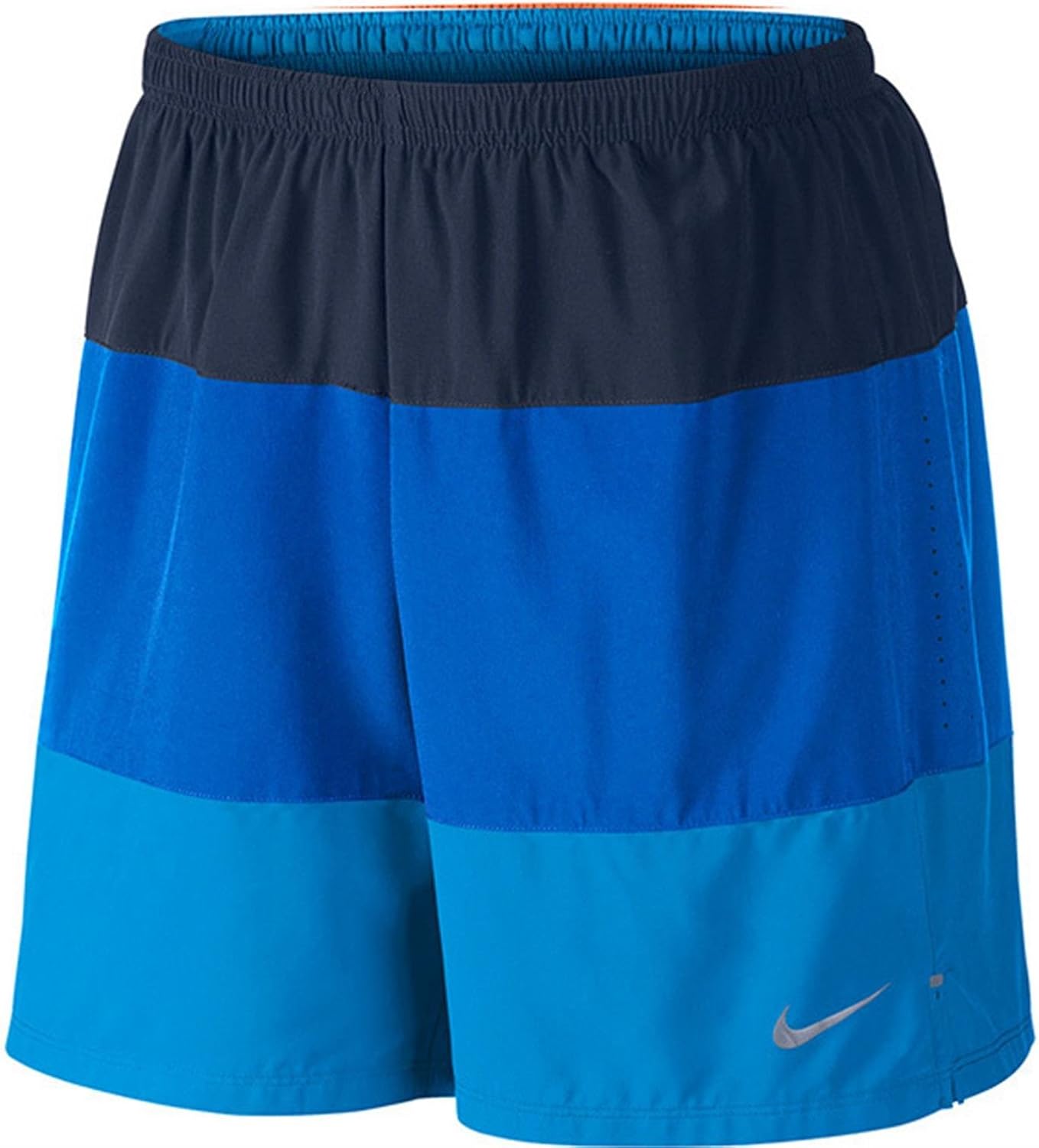Amazon.com: NIKE 7 Inch Phenom Color-Blocked 2-in-1 Men's Running Shorts, Blue/Blue, S: Clothing