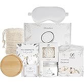 Valentines Day Spa Gifts for Women, Bath and Body Gift Basket Birthday Gifts for Women, Coconut Home Spa Set Relaxation Self Care Gift for Woman Mom Wife Sister, Galentines Body Care Set for Friends