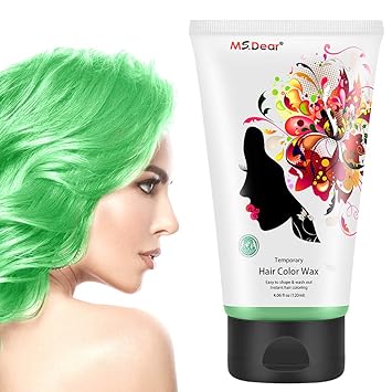 Amazon Com Instant Hair Wax 120g Temporary Hair Color Dye Wax