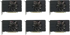6 Packs of AMD RADEON RX 580 GRAPHICS CARD WITH 4GB GDDR5 DEDICATED MEMORY - OEM