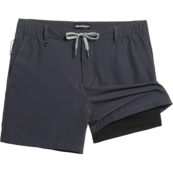 FIROTTII Short D'entraînement Pour Homme Avec Entrejambe De