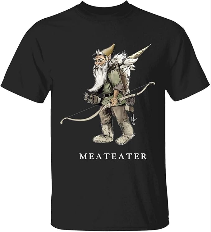 Meateater Gnome Packing Out a Unicorn Funny Shirt Amazon.ca Clothing