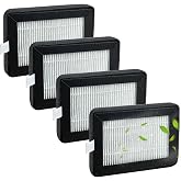 FUKANG Special Replaceable Filter for Smokeless Ashtray-VS070（4 pack）