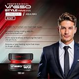 Vasso Resist Hair Styling Wax Water Based Gel Red Strong Hold Easy Washout 1 view 3