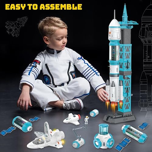 Mostop Space Exploration Shuttle Toy STEM Aerospace Rocket