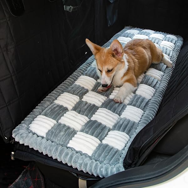 NESTLYMOLY DOG BED FOR CAR, PET TRAVEL BACKSEAT...