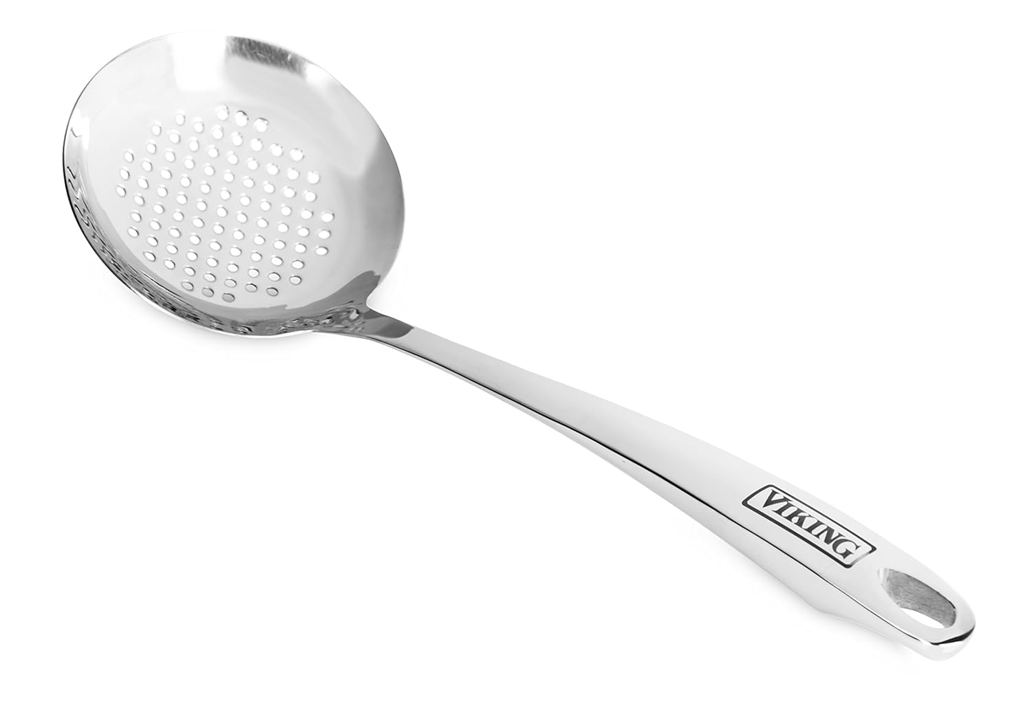 Viking Stainless Steel Skimmer with Stay Cool Handle