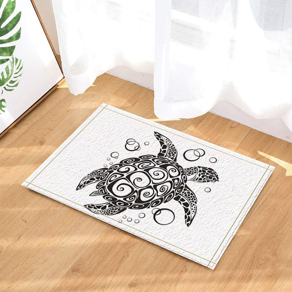 40x60cm Chenyuuu Pittura Creativa Tartaruga In Bianco E Nero