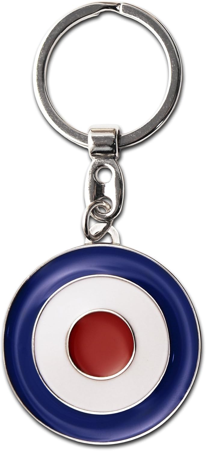 Logoshirt® Mod I Target I Logo I Key-Ring I Metal I Original Licensed Design, Multicolour - Image 3