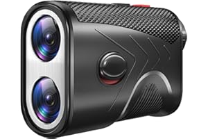 FCLPAN 1200 Yards Range Finder Golf, 7X Magnification Golf Rangefinder with Slope, Laser Range Finder with Flag Lock, 0.5 Yard Accuracy, Ideal Golf Accessories for Golfers & Hunting