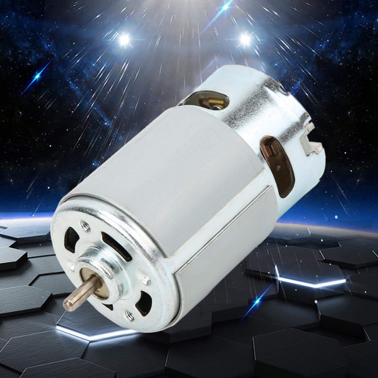 Motor Jadeshay DC 12V Gear Motor High Torque Micro Motor 22000 rpm Motor Reduction Geared Motor RS‑550,for Various Cordless Electric Hand Drill