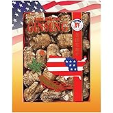 Hsu's SKU 0168-XL8 Pearl Extra Large American Ginseng Roots - Premium 100% Wisconsin Cultivated Whole Ginseng Roots - Extra Large 8 oz Box