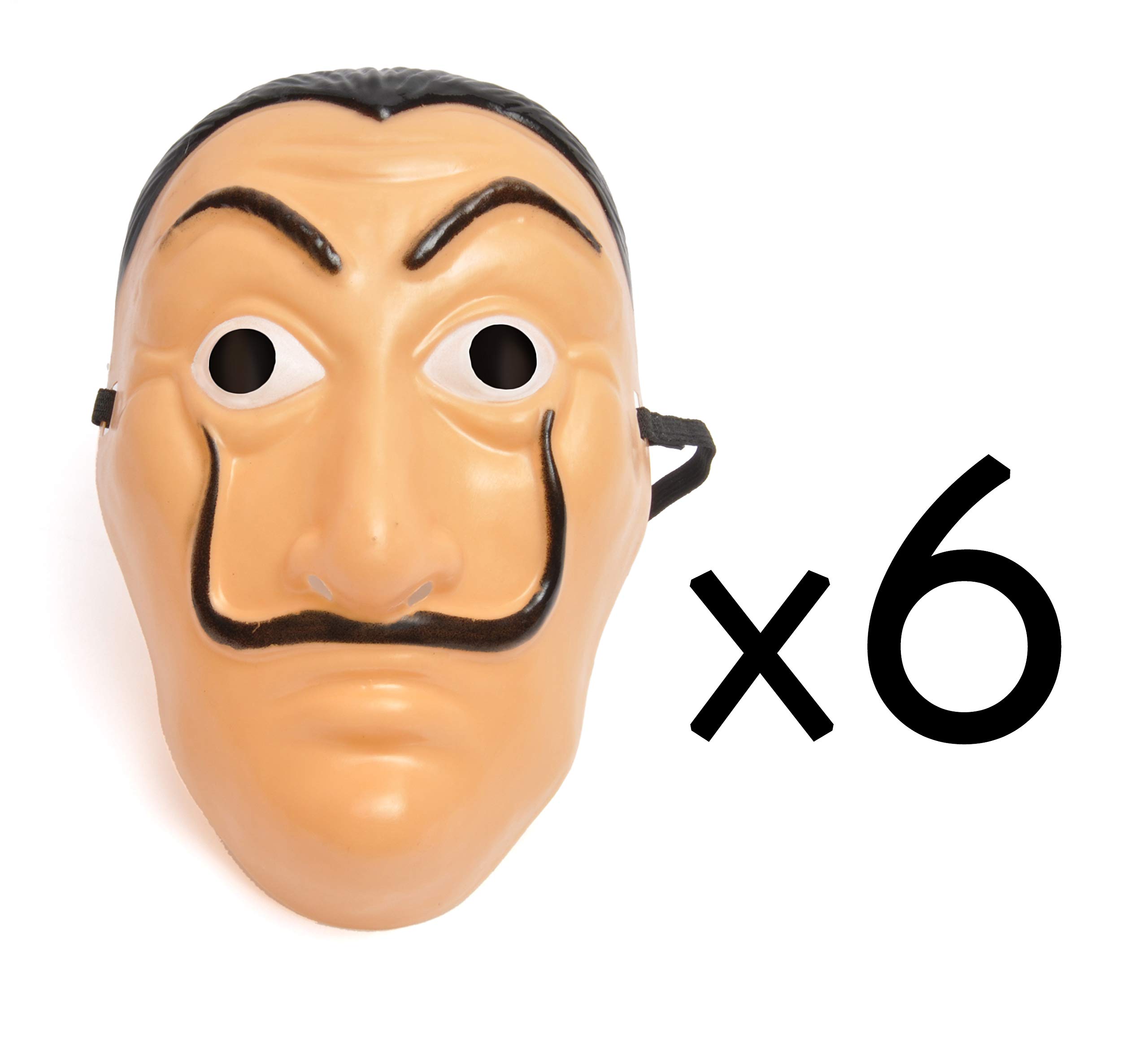 Ciao Pack of 6 Masks Dali'