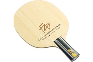 Butterfly Fan Zhendong Super ZLC Table Tennis Blade - Professional Butterfly Table Tennis Blade - Traditional or Reverse Backhand Chinese Penhold Handle Style - Made in Japan
