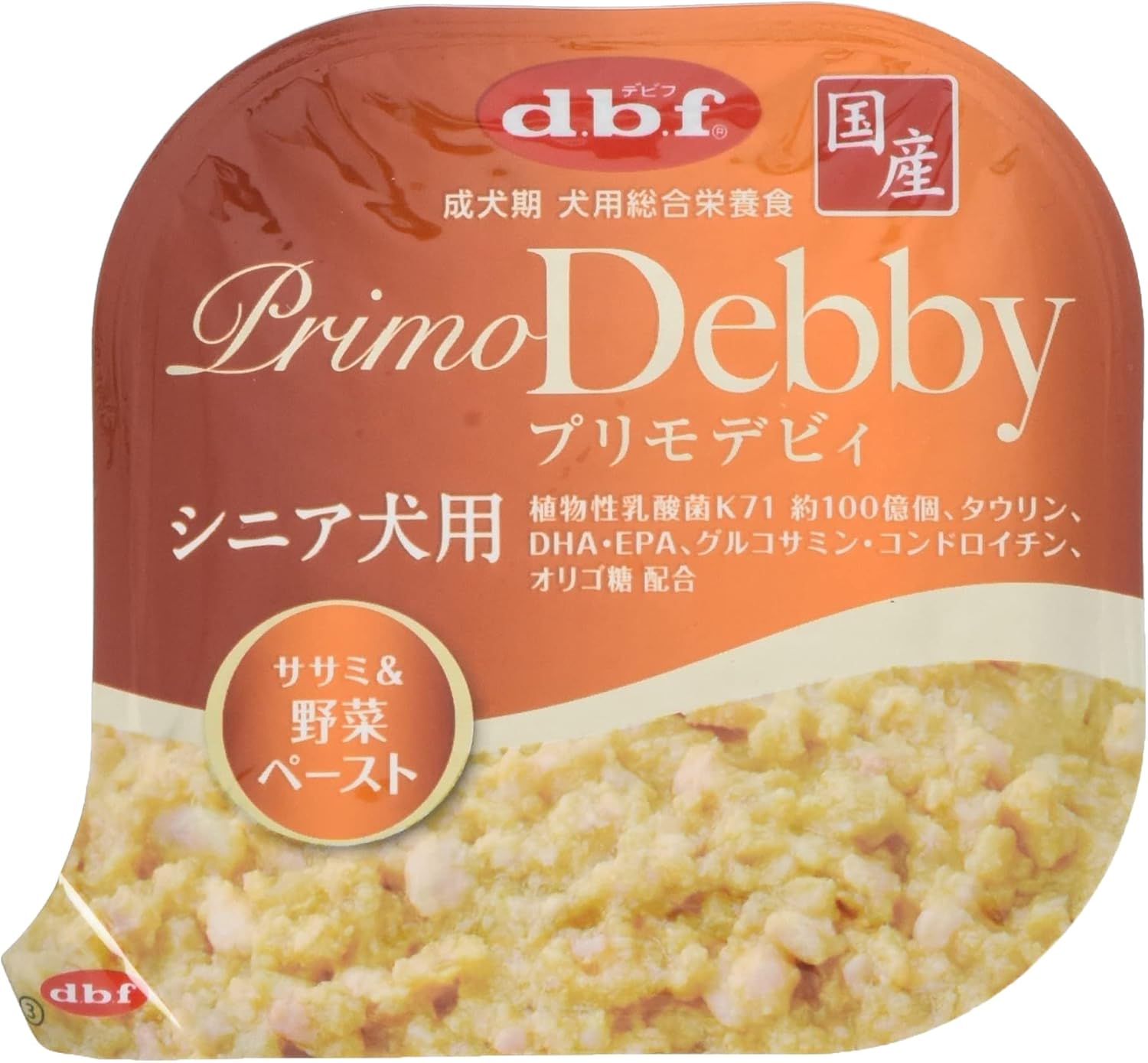 Amazon デビフ ドッグフード プリモデビィ シニア犬用 ササミ 野菜ペースト オレンジ 95g 6個 まとめ買い デビフ ウェット 通販