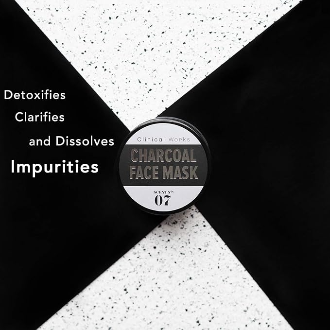 Download Amazon Com Clinical Works Charcoal Face Mask Scent No 07 Wash Off Mask Removes Dirt Debris Oils Impurities And Blackheads Fights Acne Detoxifies Unclogs And Purifies Skin For All Skin Types 3 53 PSD Mockup Templates