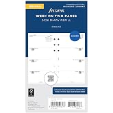 Filofax Personal Week on two pages English 2026 diary 26-68421