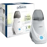 Dr. Brown's Deluxe Baby Bottle Warmer and Sterilizer | Warm Formula, Breast Milk, and Baby Food Jars + Sterilizer Function (Packaging May Vary)