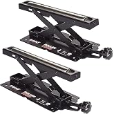 Trend Set of 2 Adjustable Miter Saw Roller Stand, 140 lbs Capacity and Height Adjustment from 2 inches to 6.3 inches, R/STAND/A/2