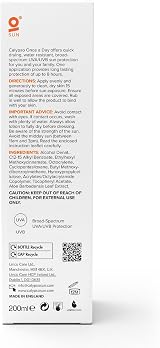 Calypso Once A Day Sun Protection SPF10 200ml Brand New view 4