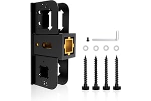 DEEAGLE Hitch Wall Mount 1.25” & 2” Receiver, Max Hold Up to 300LBS, Bike Rack & Cargo Rack Storage, Heavy Duty Trailer Hitch Receiver Storage, Hitch Recycle Storage Organizer