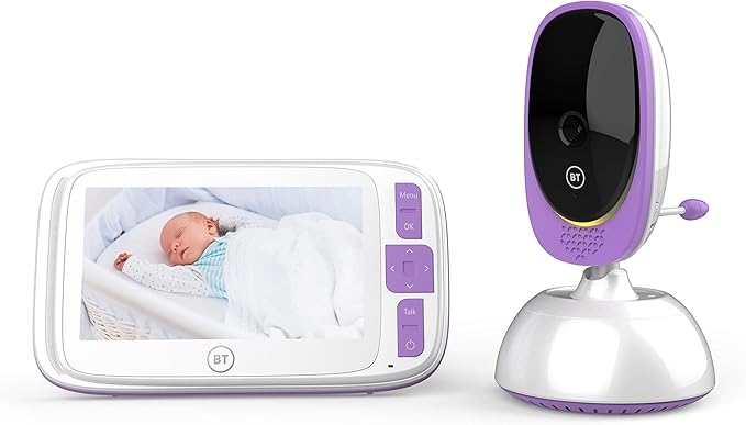 bt smart video baby monitor with 2.8 inch screen