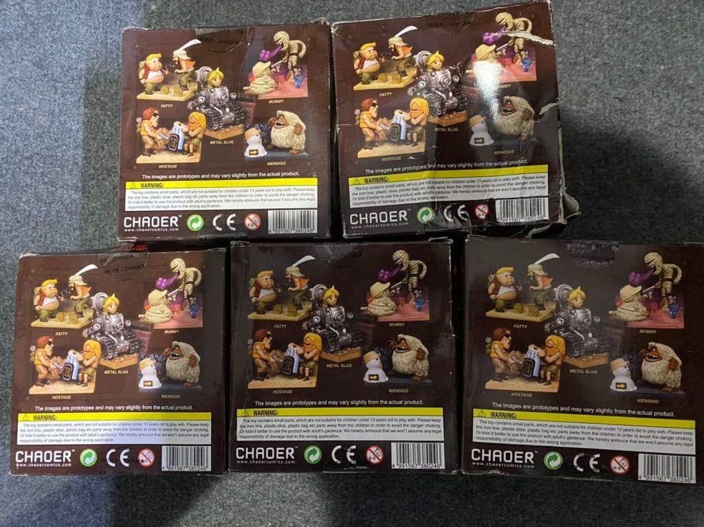 Amazon 海外限定 Snk メタルスラッグ ジオラム フィギュア 5体セット フィギュア ドール 通販