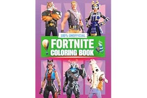 Fortnite Unofficial Coloring Book: Relive the Best Moments with 70 Pages of Epic Coloring Fun