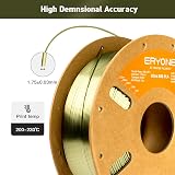 ERYONE Ultra Silk PLA Filament 1.75mm Bronze 1kg Accurate +/-0.03mm view 4