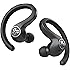 JLab Audio JBuds Air Sport True Wireless Bluetooth Earbuds + Charging Case - Black - IP66 Sweat Resistance - Class 1 Bluetooth 5.0 Connection - 3 EQ Sound Settings JLab Signature, Balanced, Bass Boost