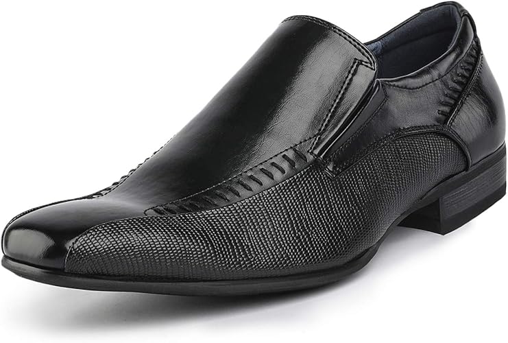black loafers slip on